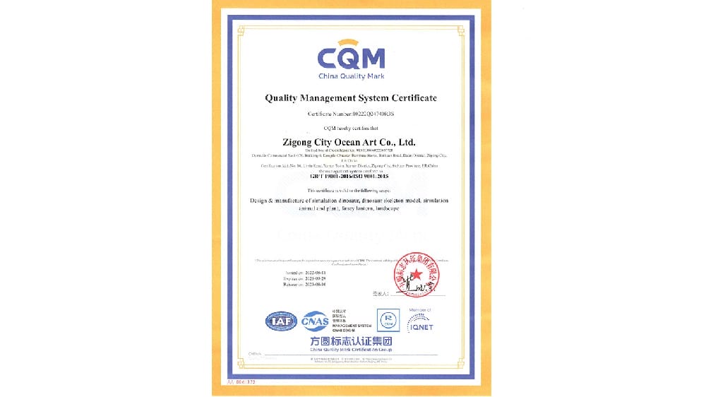 ��������ϵͳ��֤֤��iso9001-2006